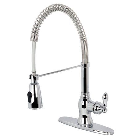 Single-Handle Pre-Rinse Kitchen Faucet, Chrome